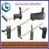 Factory price EX120-2 Exhaust muffler Excavator muffler Construction Machinery Parts Silencer #5 small image
