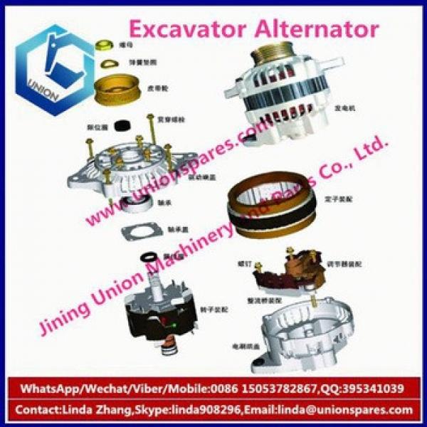 Factory price EX200-2 excavator alternator 24V 30A engine generator 1-81200-440-2 0-33000-6552 #5 image