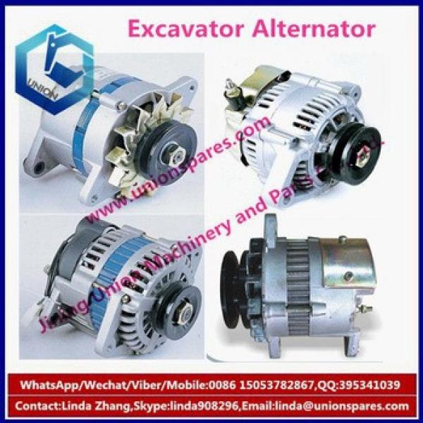 Factory price SK200-6 6D34 excavator alternator engine generator ME088887 #5 image
